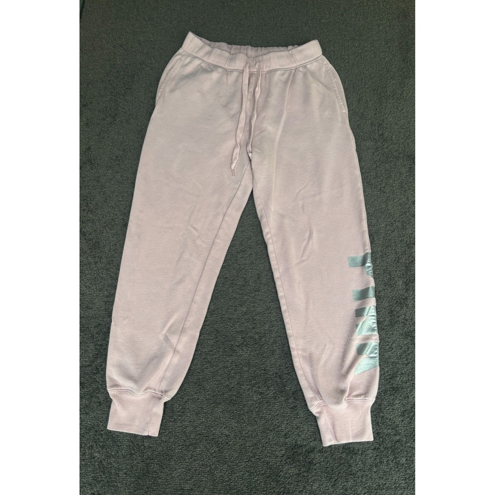 Victoria's Secret Pink Jogger Women Small Pink Cotton Comfort Drawstring Pockets
